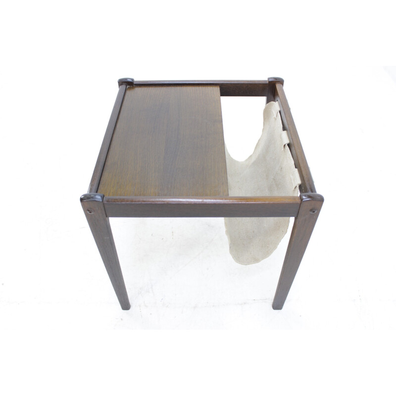 Vintage "BRDR Furbo" Table in Teak with Magazine Rack - 1970s