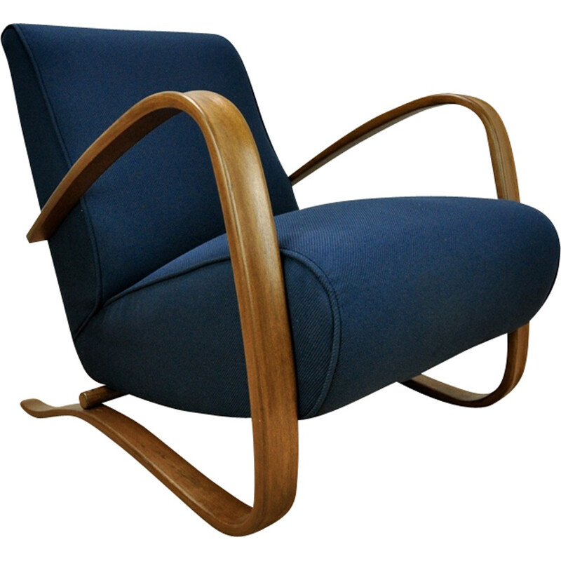 H-269 Lounge Chair by Jindřich Halabala for UP Závody Brno - 1950s