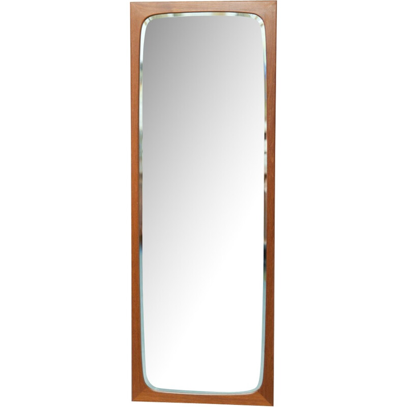 Large Danish vintage mirror 116cm - 1960s