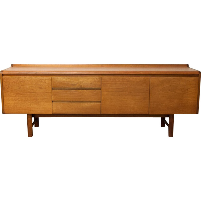 Vintage sideboard in teak with 3 drawers for White & Newton - 1960s