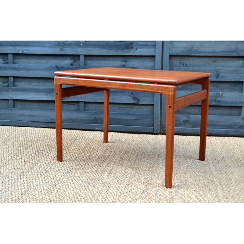 Scandinavian Vintage Side Table in teak - 1960s
