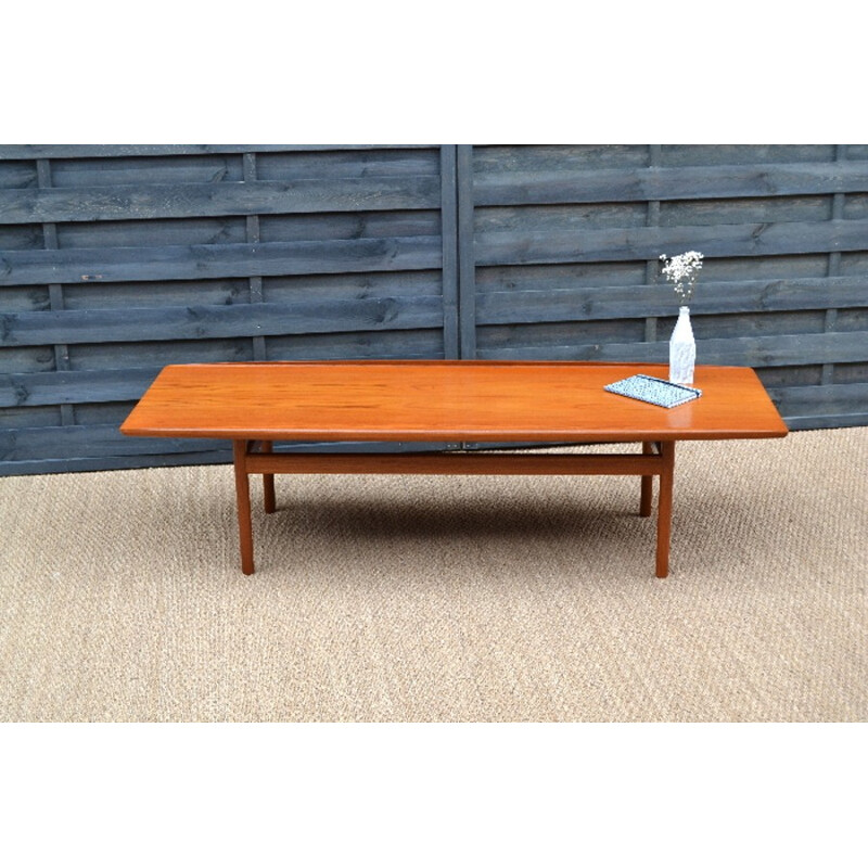 Table Basse Vintage par Grete Jalk pour Poul Jeppesen - 1960