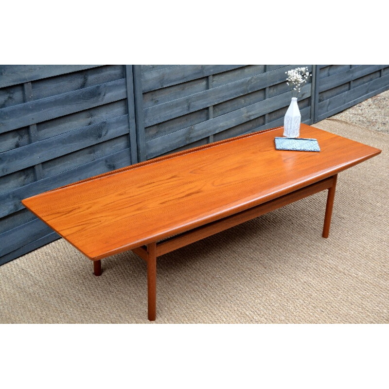 Vintage Coffee Table by Grete Jalk for Poul Jeppesen - 1960s