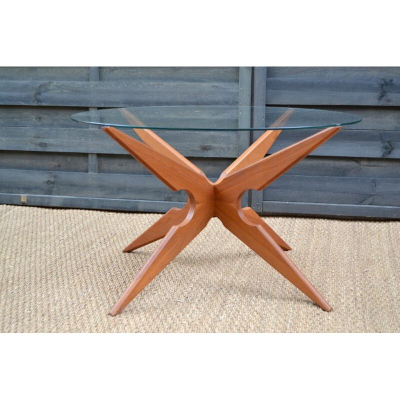 Danish Vintage Teak coffee table by Sika Mobler - 1960s