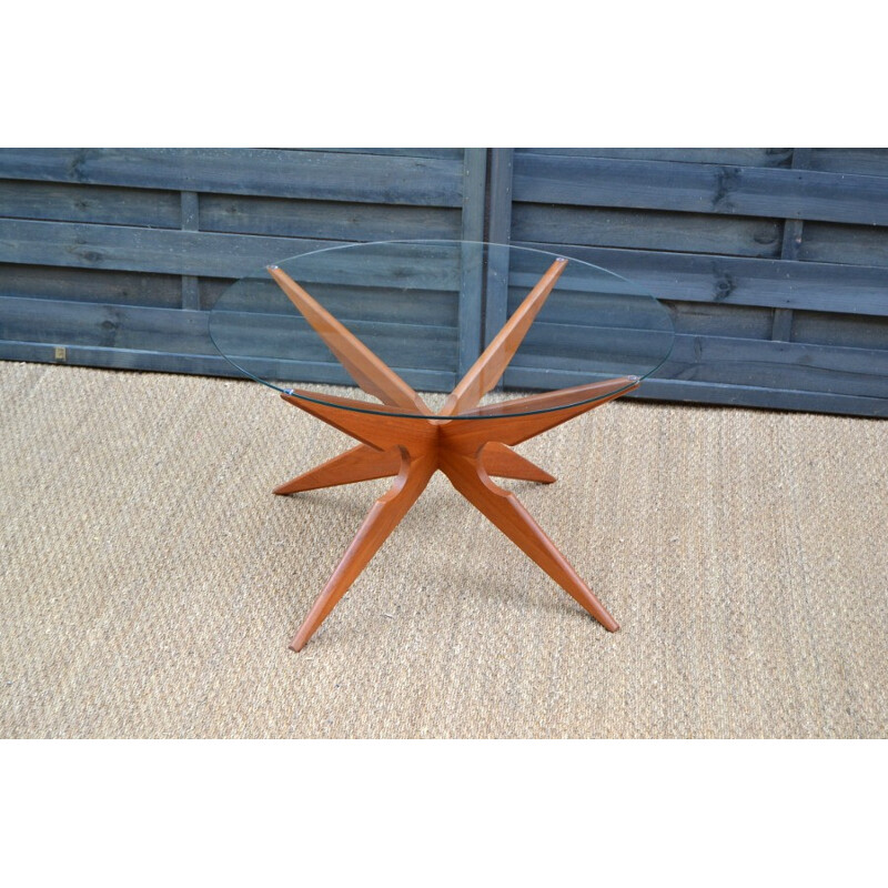 Danish Vintage Teak coffee table by Sika Mobler - 1960s