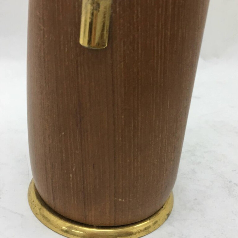 Carafe Vintage en bois par Aldo Tura pour Macabo - 1960