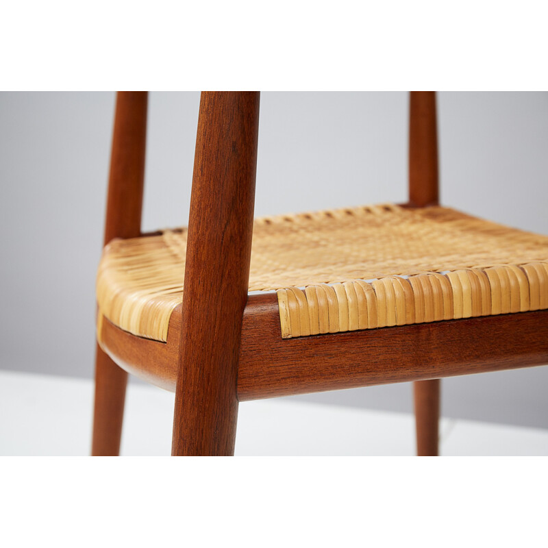 JH-501 "The chair" armchair in teak by Hans Wegner - 1940s