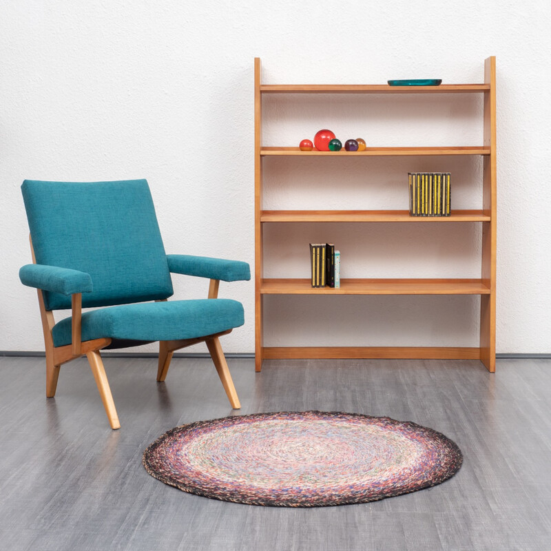 2-part lowboard with shelf in cherrywood - 1950s