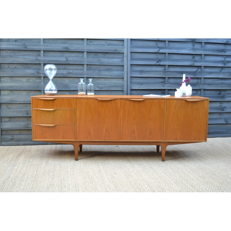 Vintage Teak Sideboard with 3 drawers and 2 doors by McIntosh - 1960s