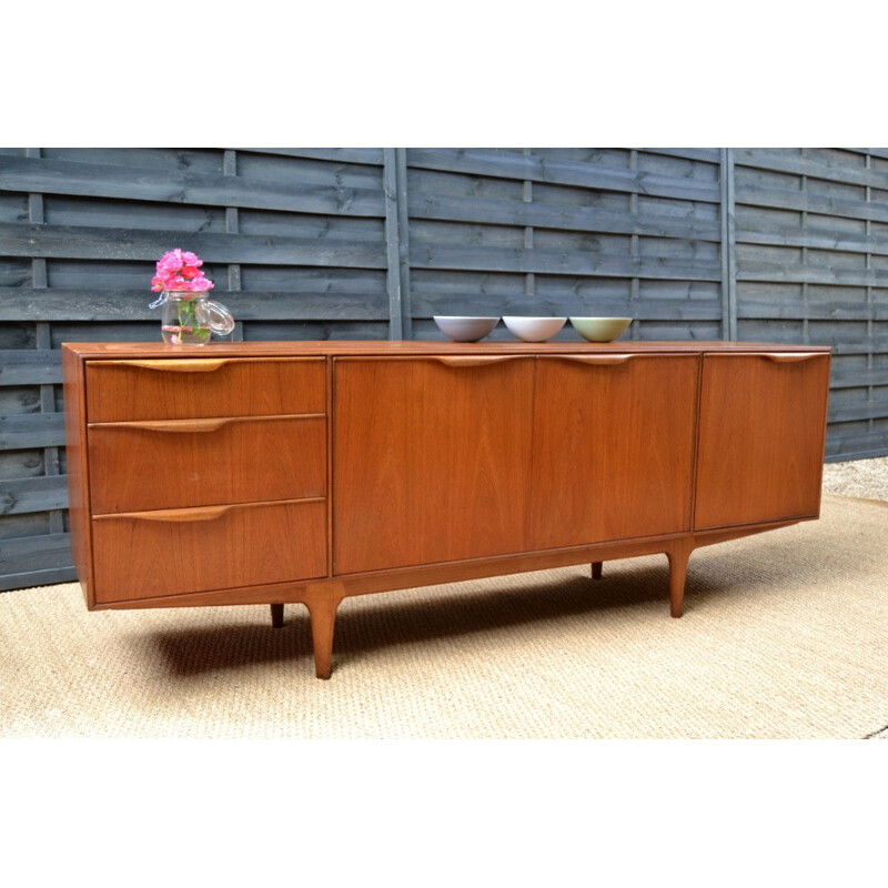 Vintage sideboard with 3 drawers and 2 doors in teak by McIntosh - 1960s