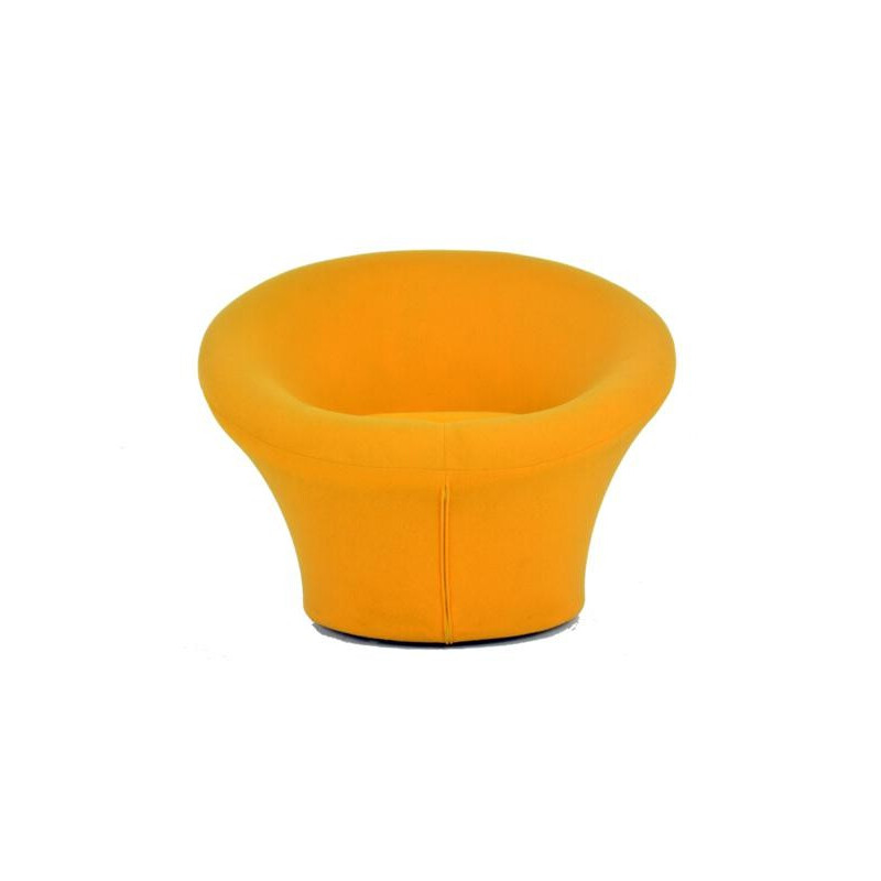 Vintage Yellow Armchair "Mushroom" par Pierre Paulin - 1960s