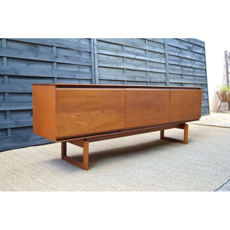 Vintage minimalist sideboard for White & Newton - 1960s