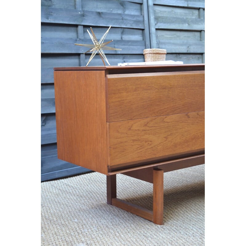 Vintage minimalist sideboard for White & Newton - 1960s