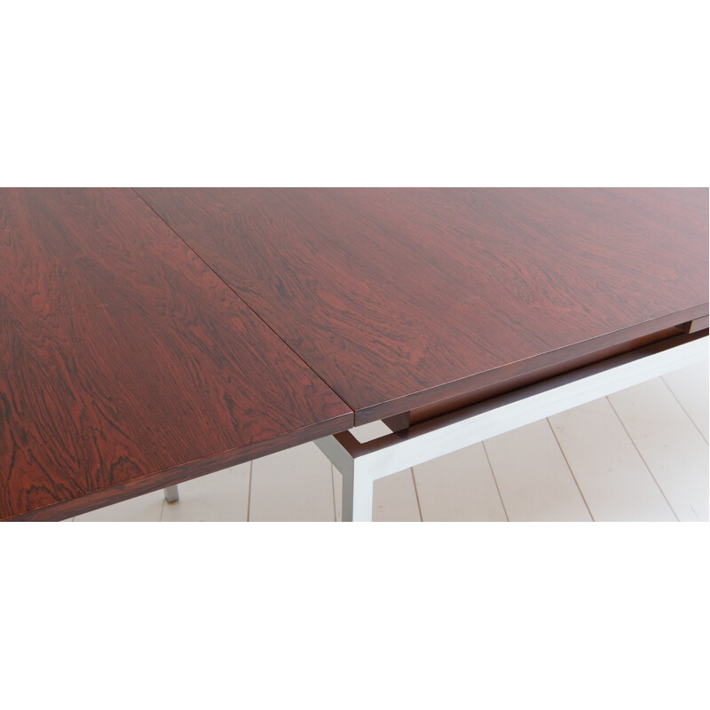 Vintage dining table in rosewood for Lübke - 1960s