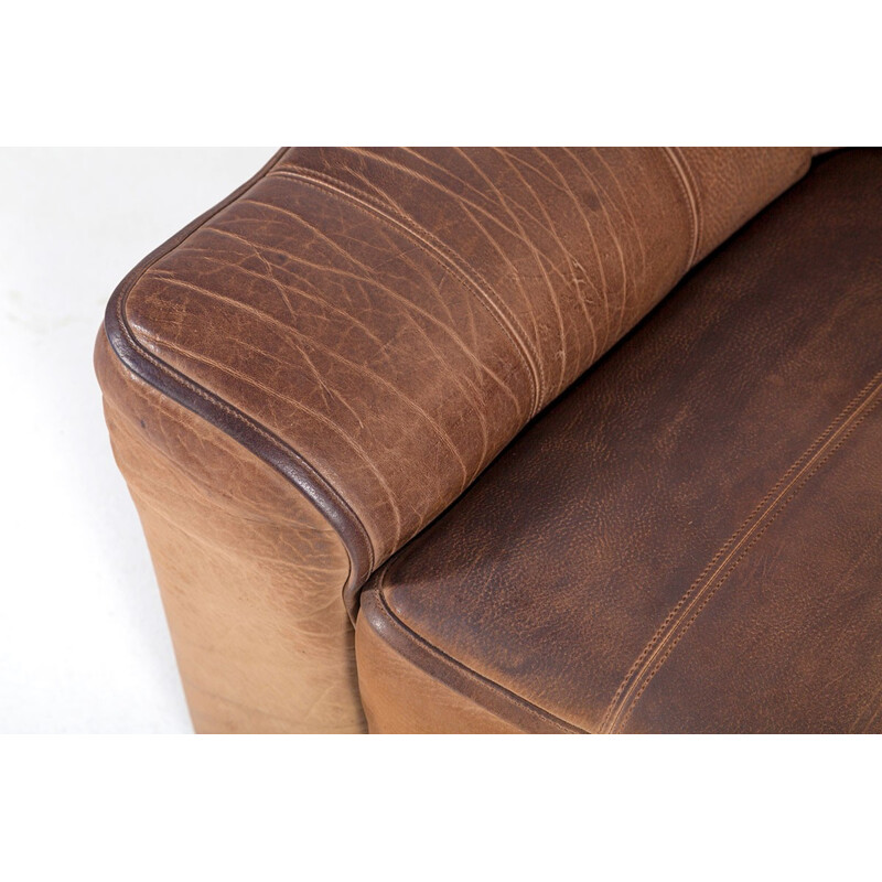 Vintage DS44 Armchair in leather from De Sede - 1970s