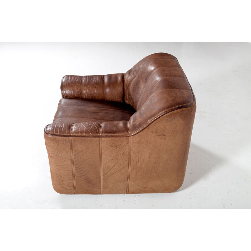 Vintage DS44 Armchair in leather from De Sede - 1970s