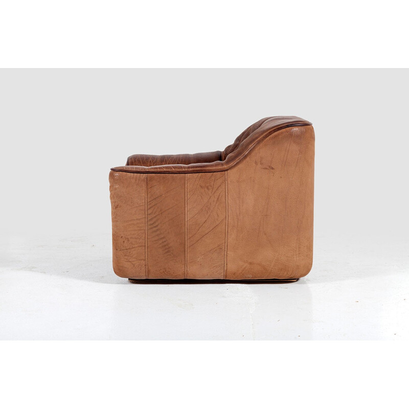 Vintage DS44 Armchair in leather from De Sede - 1970s