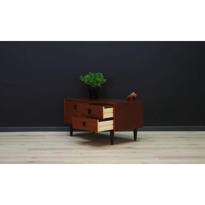 Commode Vintage avec tiroirs en palissandre - 1960