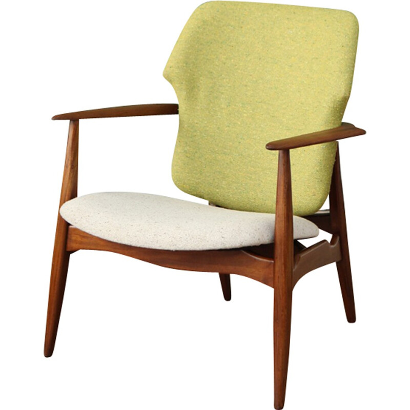 Vintage armchair by Louis van Teeffelen - 1960s