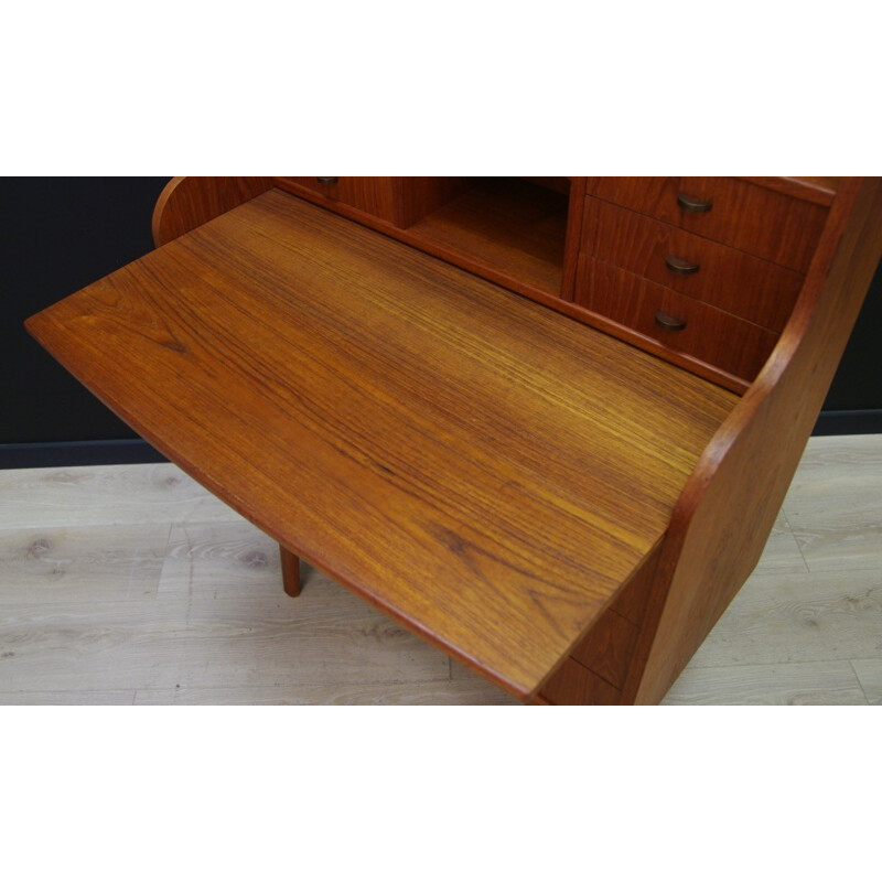 Vintage danish secretaire in teak - 1960s