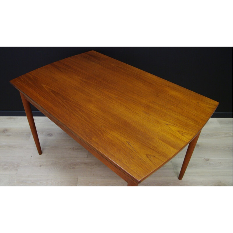 TABLE RETRO TEAK DANISH DESIGN CLASSIC