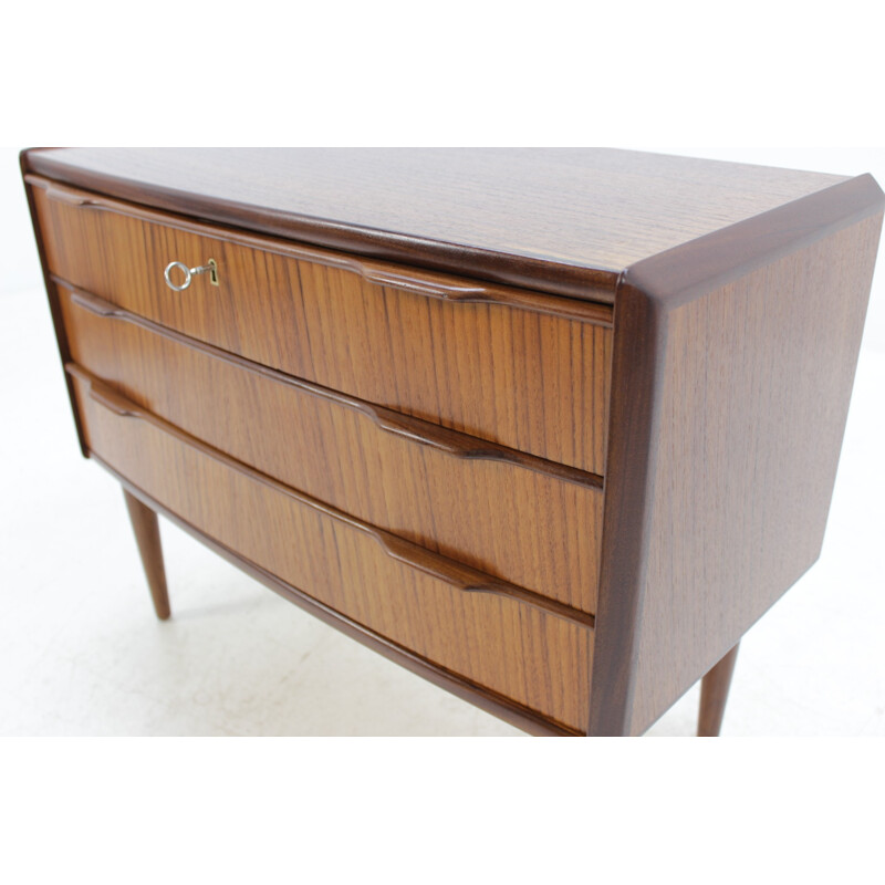Danish Teak Vintage chest of drawers with 3 drawers - 1960s