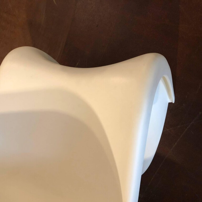 Vintage white chair by Verner Panton for Vitra - 1960s