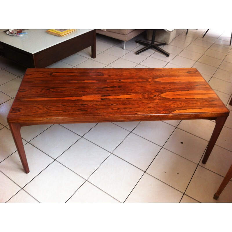 Vintage Coffee Table in Rio Rosewood  by Henry Walter Klein - 1960s