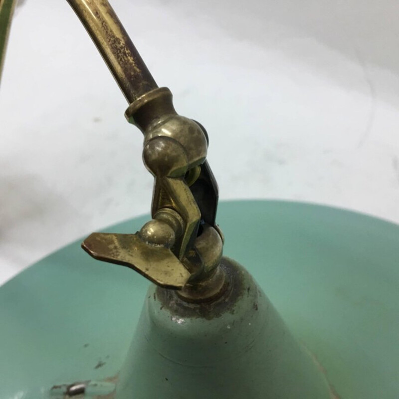 Vintage Italian scissor lamp in brass - 1950s
