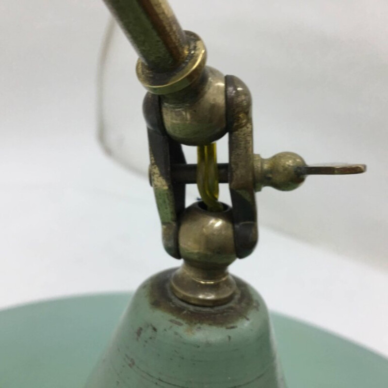 Vintage Italian scissor lamp in brass - 1950s