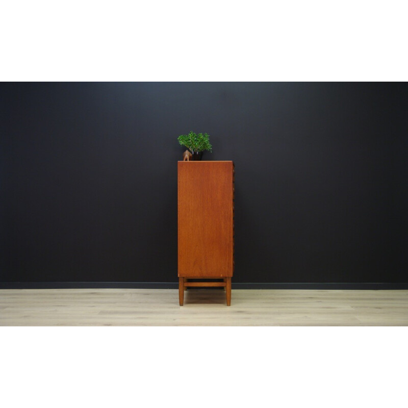 Vintage chest of drawers in teak by Kai Kristiansen - 1960s