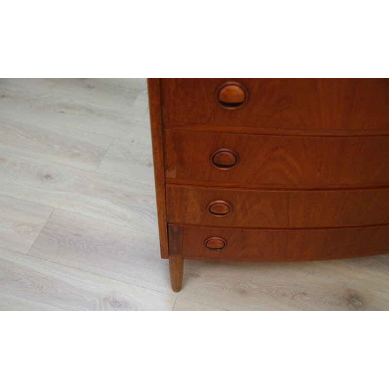 Vintage chest of drawers in teak by Kai Kristiansen - 1960s