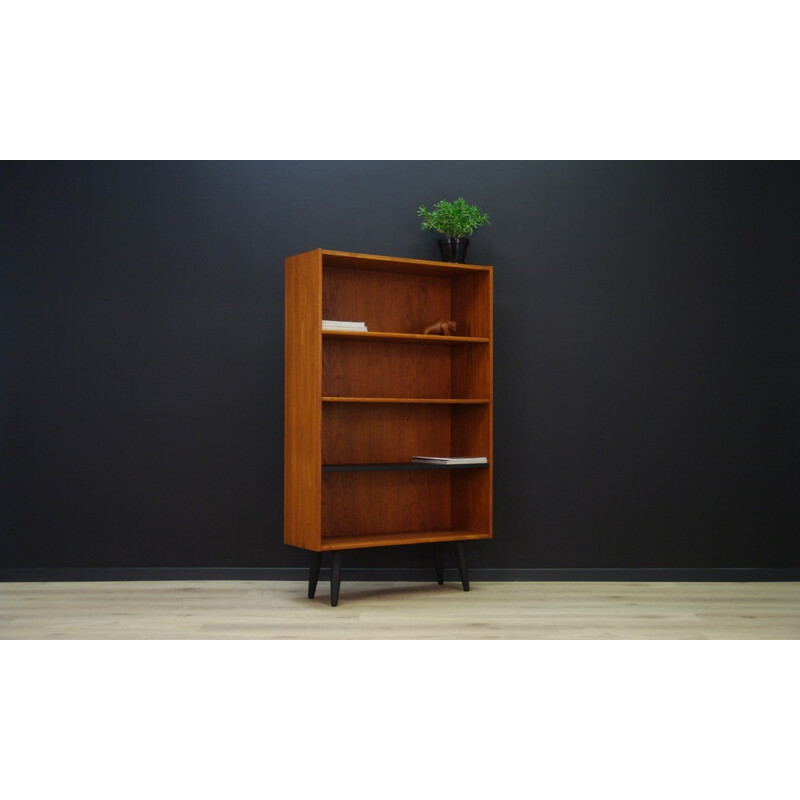 Vintage Scandinavian bookcase in teak - 1960s