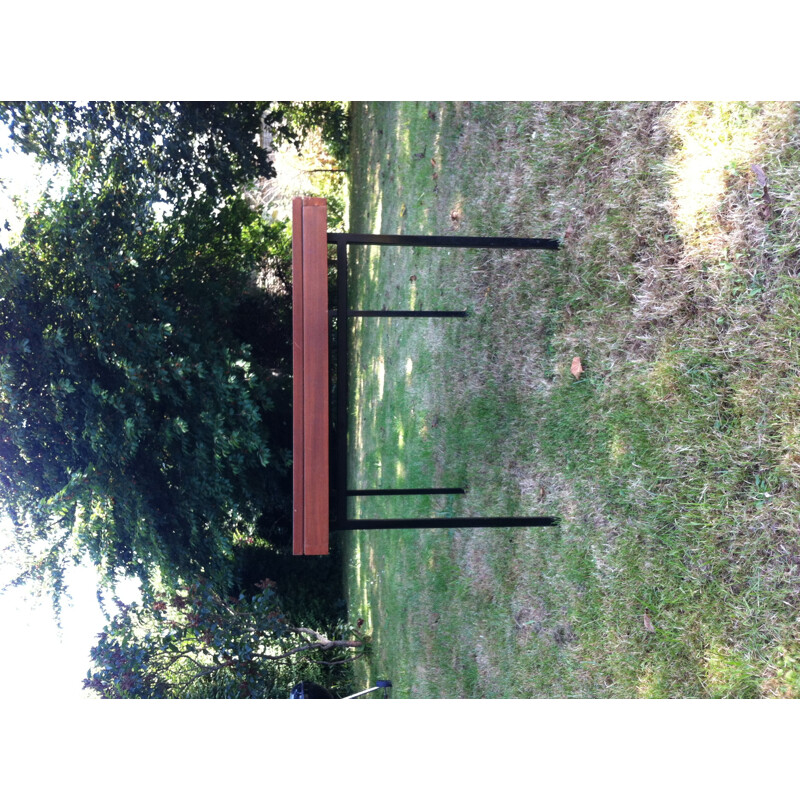 Vintage dining table in mahogany by the ARP for Minvielle - 1950s