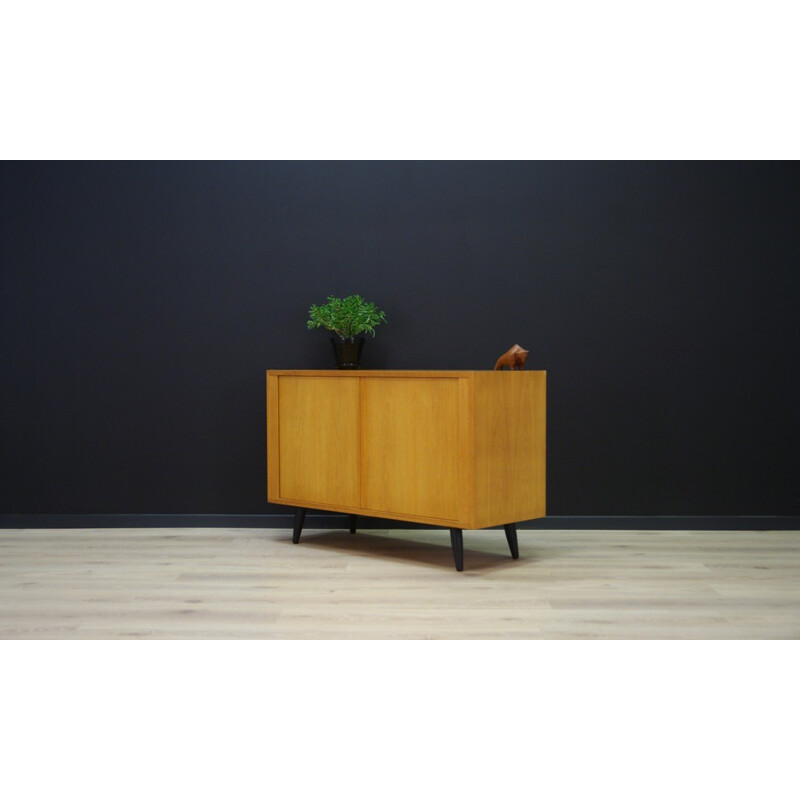 Vintage cabinet in ashwood by Poul Hundevad - 1960s