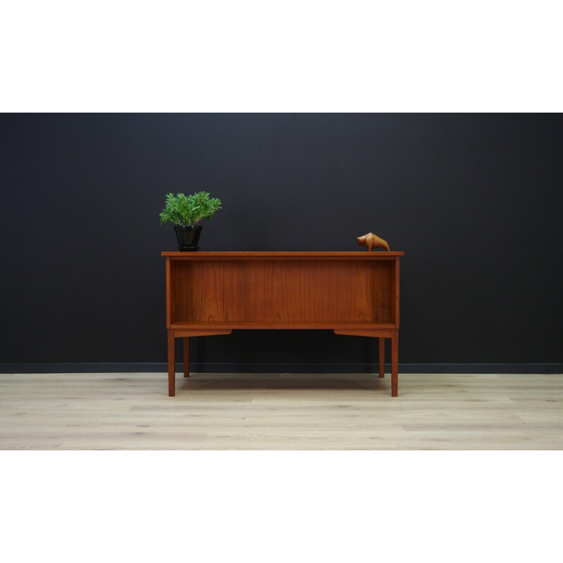 Vintage Danish design writing desk in teak - 1960s