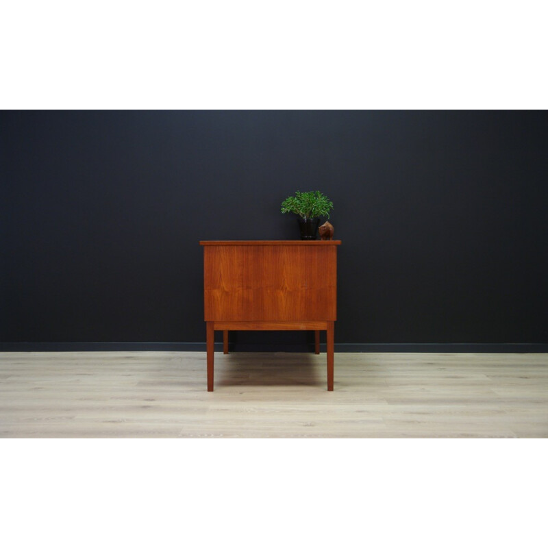 Vintage Danish design writing desk in teak - 1960s