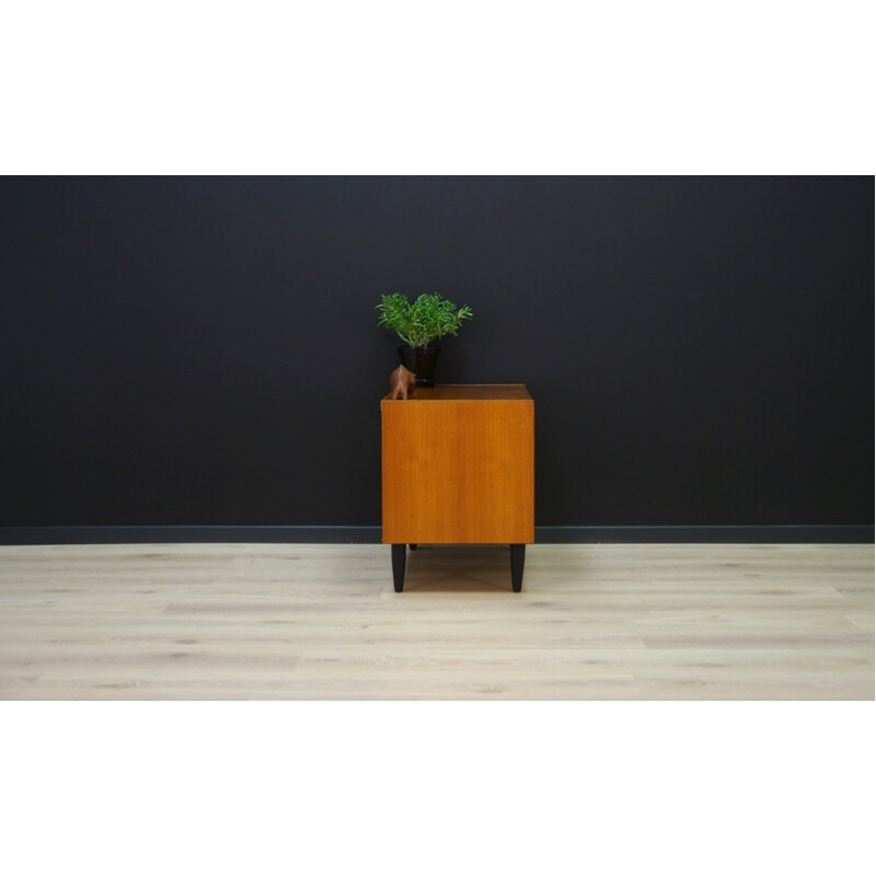 Vintage Danish design chest of drawers in teak - 1960s