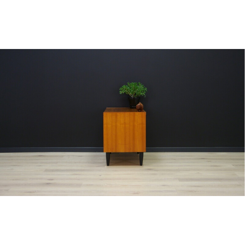 Vintage Danish design chest of drawers in teak - 1960s