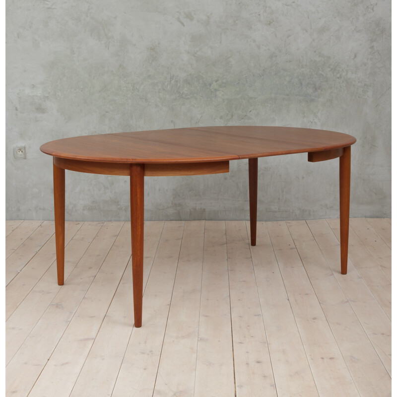 Vintage dining table by Kai Kristiansen for Skovmand & Andersen - 1960s