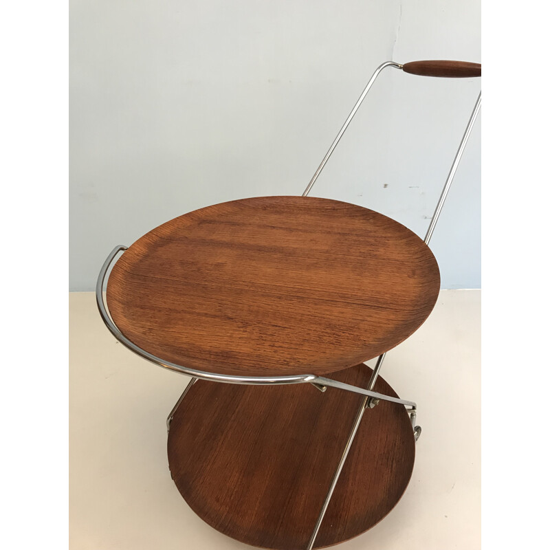 Vintage cart in teak by Poul Cadovius - 1960s