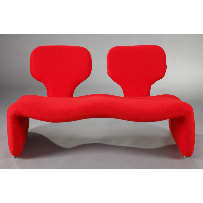Vintage 2-seater sofa by Olivier Mourgue for Airborne - 1960s