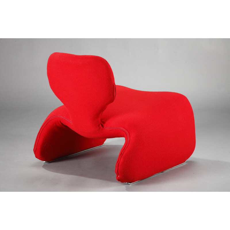 Vintage "Djinn" easy chair Olivier Mourgue for Airborne - 1960s