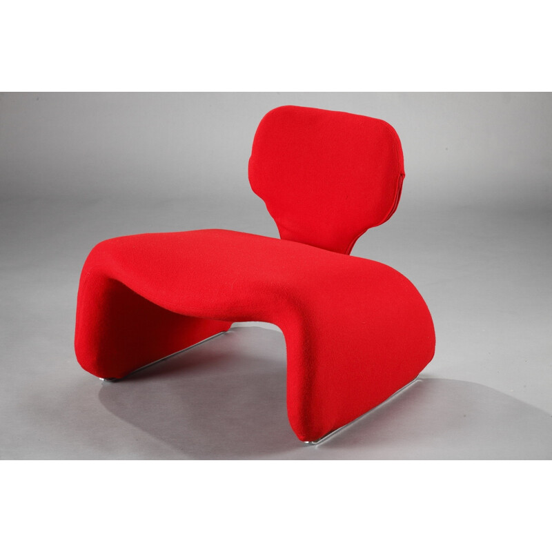 Vintage "Djinn" easy chair Olivier Mourgue for Airborne - 1960s