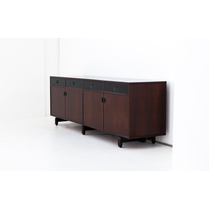 Vintage Italian sideboard in rosewood by Stildomus - 1960s