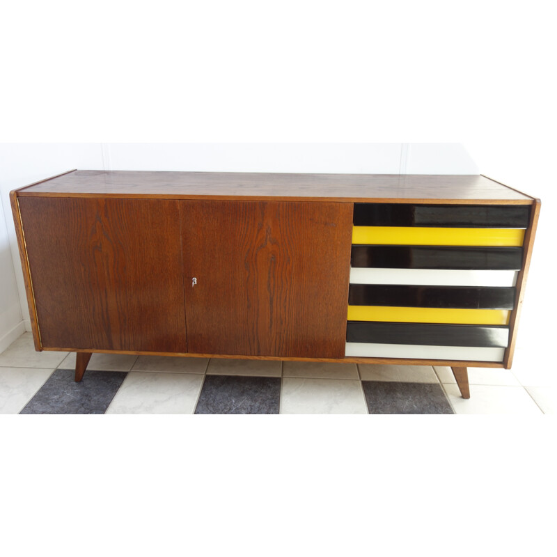 Vintage sideboard "U460" by Jiri Jiroutek - 1960s