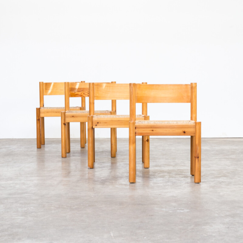 Set of 4 dining chairs by Knud Friis & Elmar Moltke Nielsen - 1950s