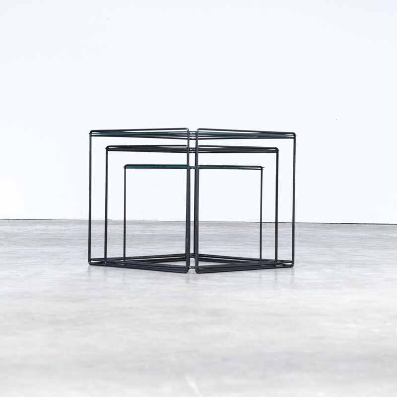 "Isocèle" vintage side table by Max Sauze for Atrow - 1960s