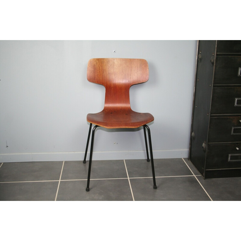 Hammer Chair No.3 3103 by Arne Jacobsen for Fritz Hansen - 1969