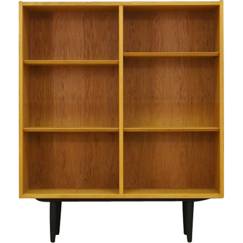 Bookcase ash retro vintage by Poul Hundevad - 1960s